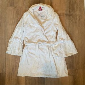 Betsey Johnson White Terry Robe - Bride Wedding Mrs Robe